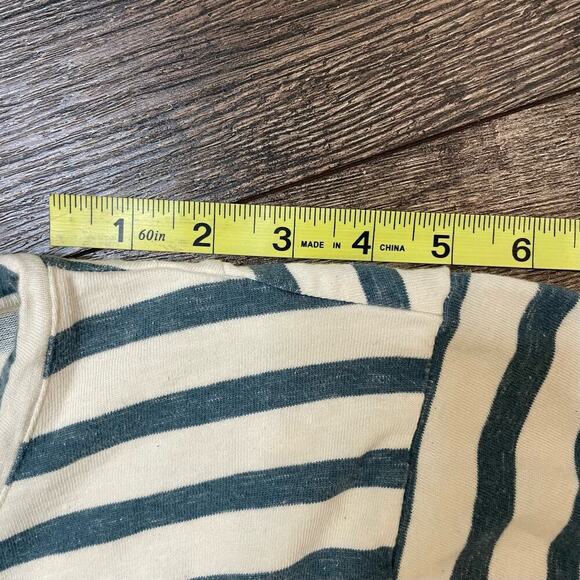 BCBGeneration Striped Pullover Drawstring Long Sleeve Top Size‎ S - Picture 7 of 10